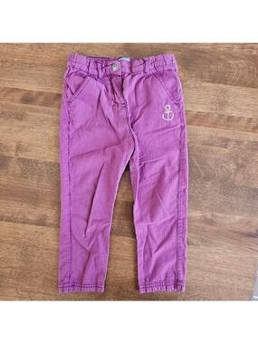 5/$25 2T Vibrant Purple Kids Corduroy Trousers